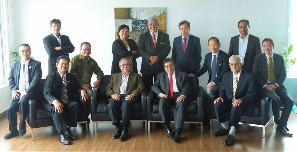 Seated far right : Chairman ,Hon. Datuk Haji Abdul Wahab Bin Aziz