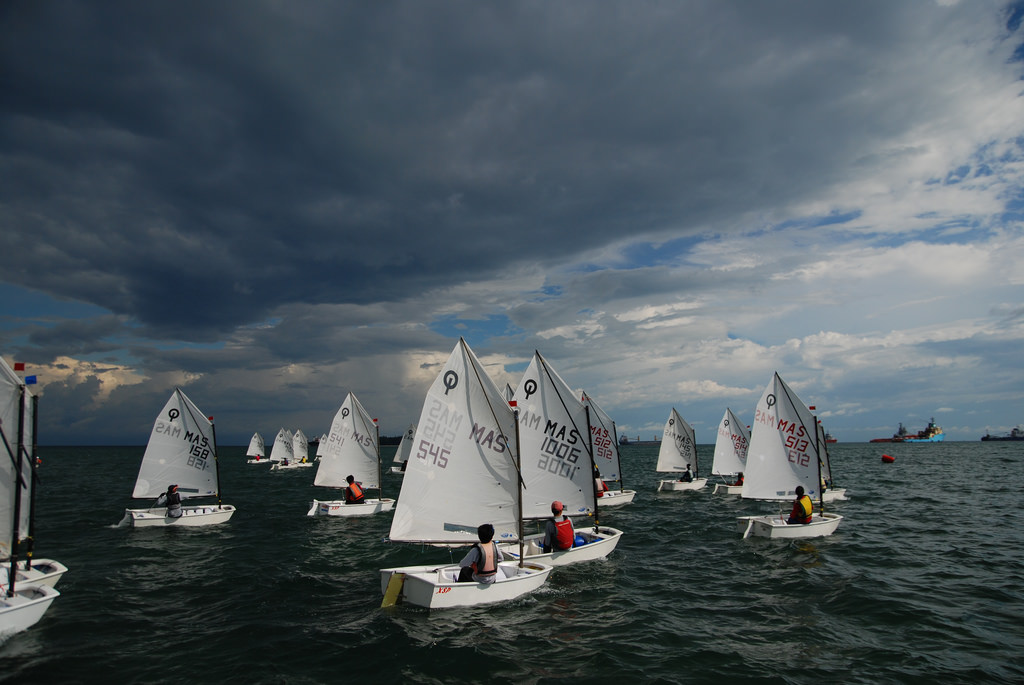 Image shows the 5th Borneo International Yachting Challenge 2008. Photo credit: Mohd Izraai Abd Aziz, Flickr.