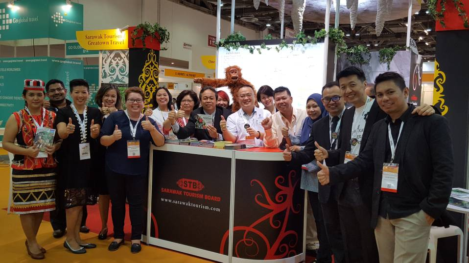 Sarawak team at ITB Asia