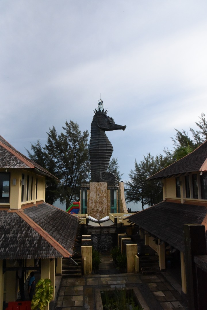 Image of the Seahorse Lighthouse at Coco Cabana, Miri