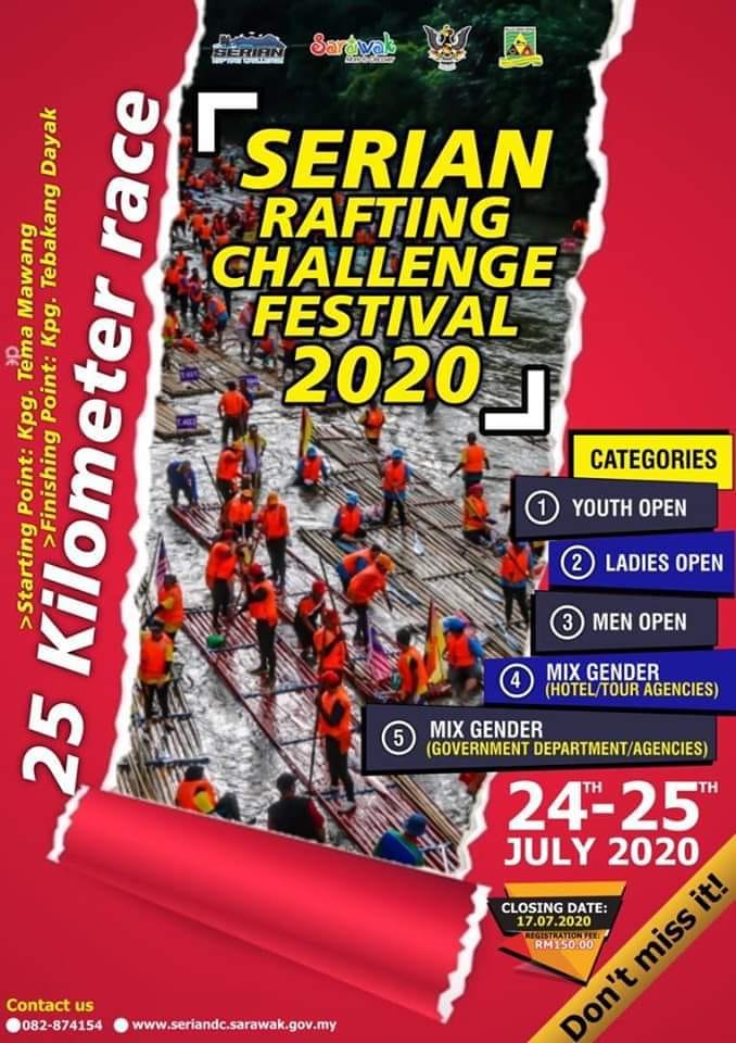 serian rafting challenge 2020