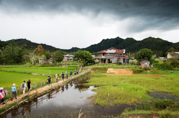 Photo shows a breathtaking view of one of the villages in Bario. (Photo by Bario Travel Network)